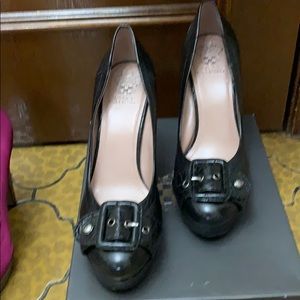 Vince Camuto buckle toe platform